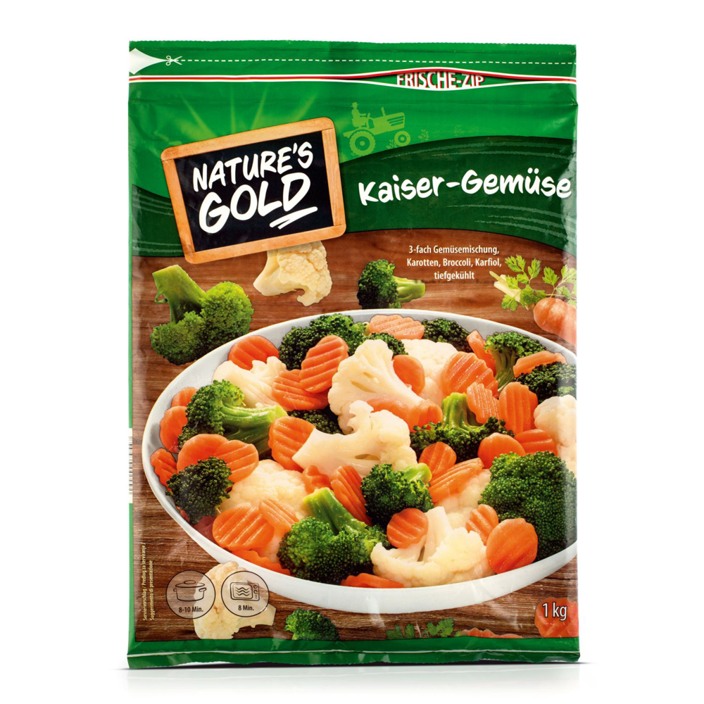 ROKSH Gemüse & Obst NATURE'S GOLD KaiserGemüse 1kg