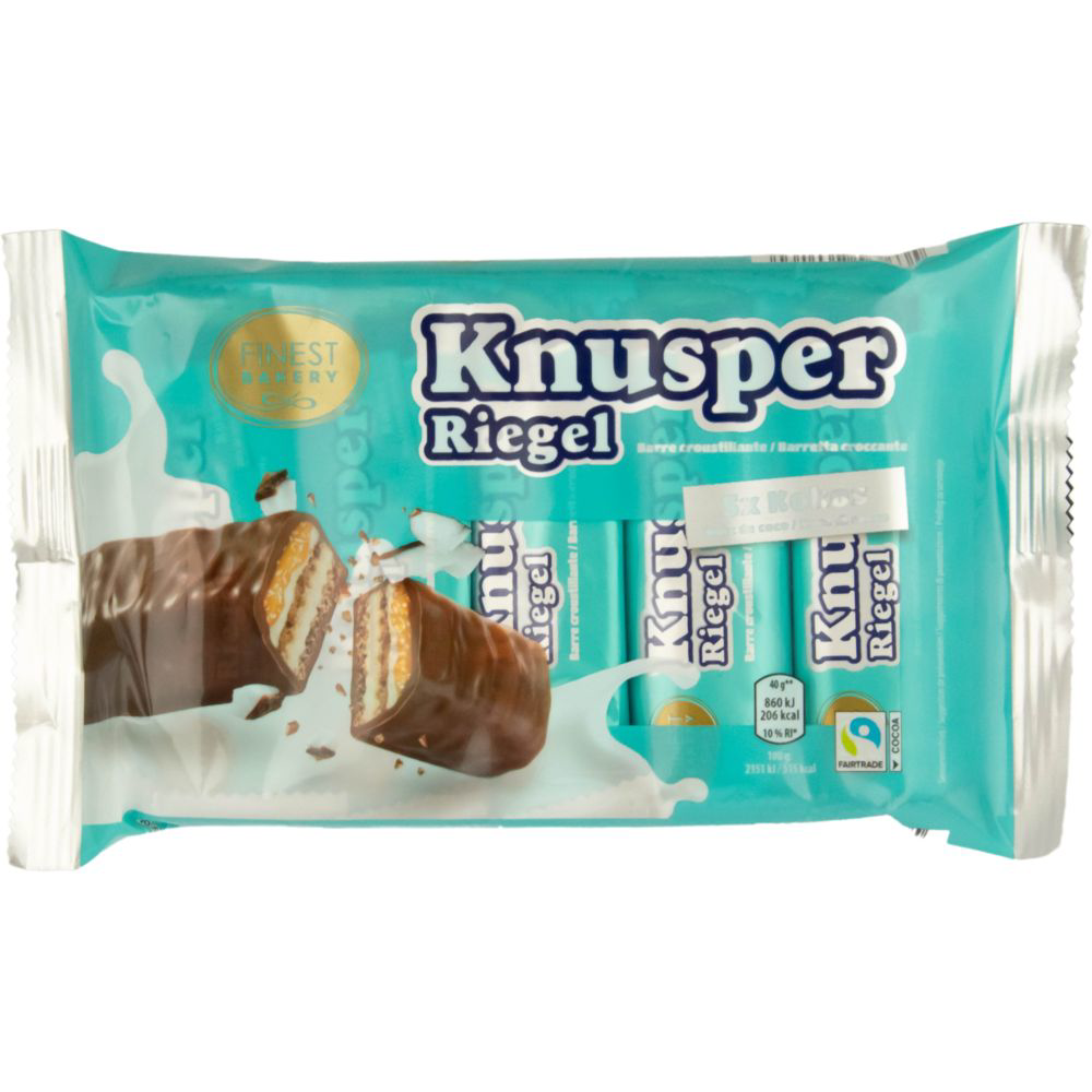 Roksh Waffeln Finest Bakery Knusper Riegel 5x40g Kokos 200g