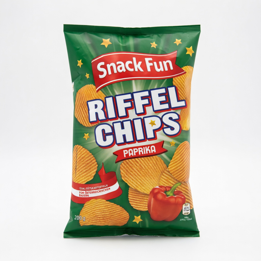 Snack Fun Kartoffelchips Paprika