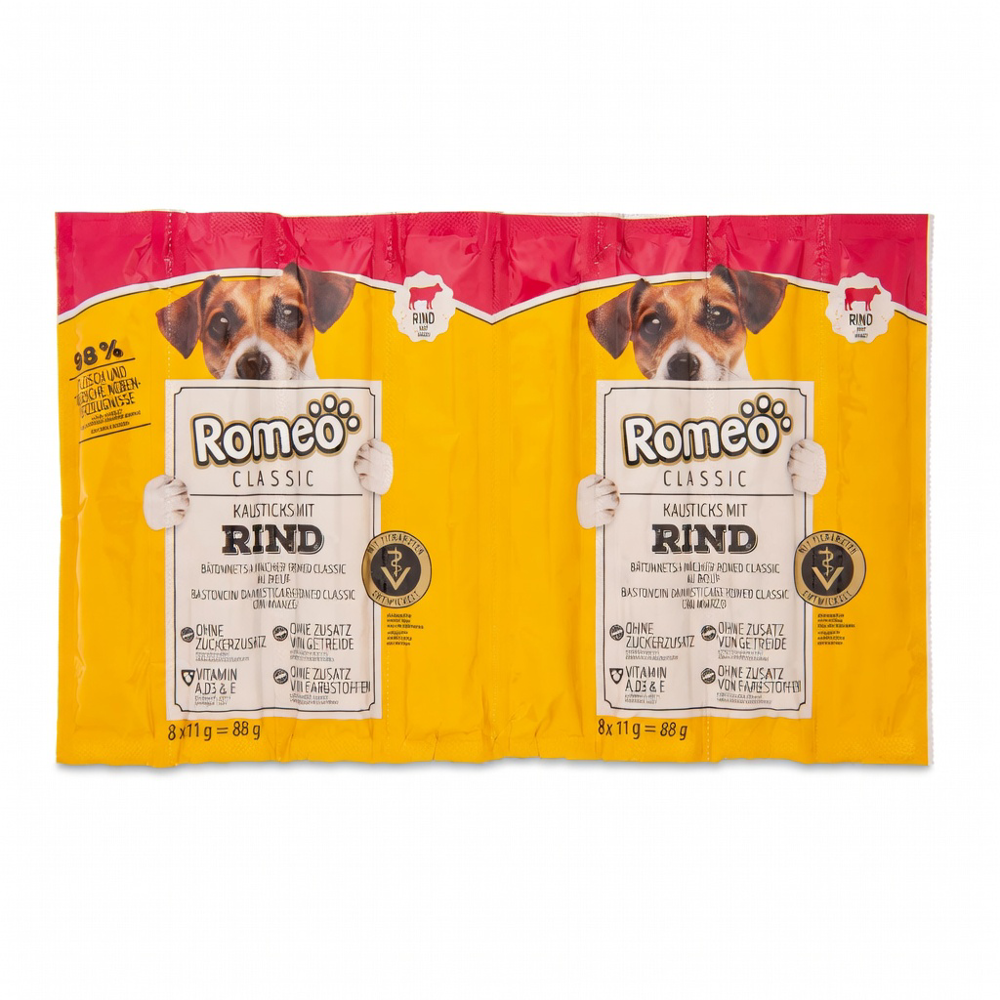ROMEO Hundesnack Rind Kau