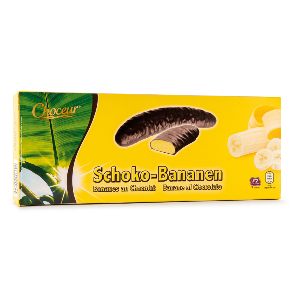 ROKSH Schokoriegel &amp; Co CHOCEUR Schoko-Bananen 600g