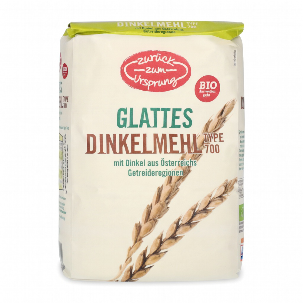 ZURÜCK ZUM URSPRUNG Dinkelmehl Glatt Bio