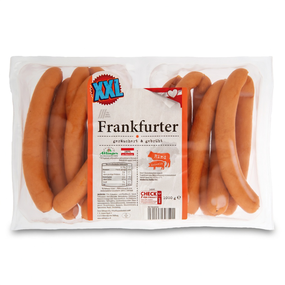 GENUSS 100% AUS ÖSTERREICH Frankfurter