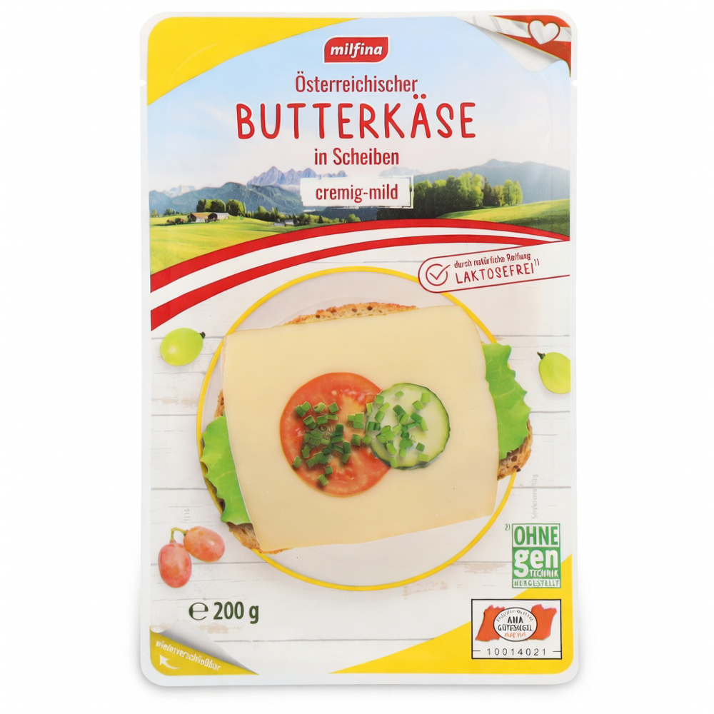 Milfina Butterkaese Scheiben