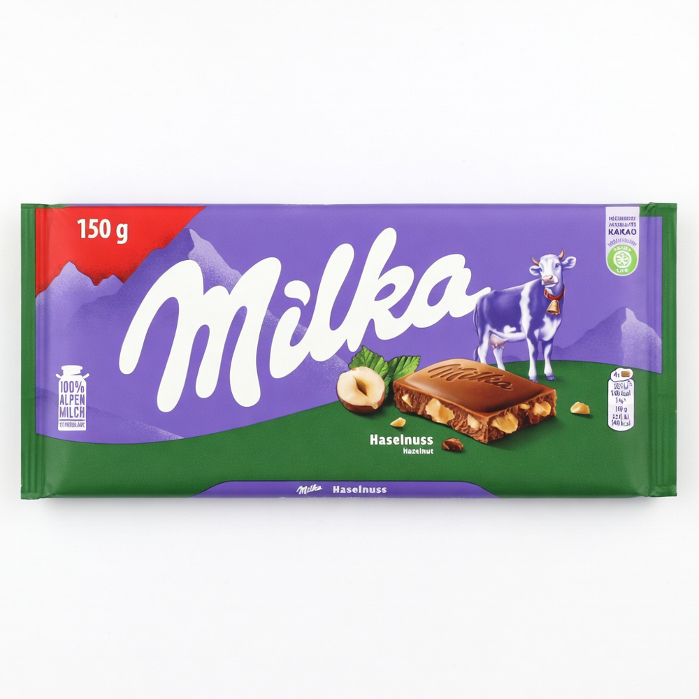 Milka Tafelschokolade Haselnuss