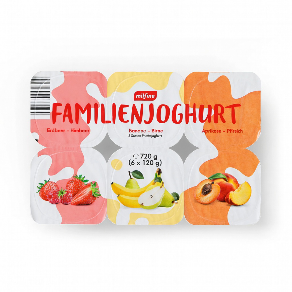 Milfina Joghurt Marille Pfirsich