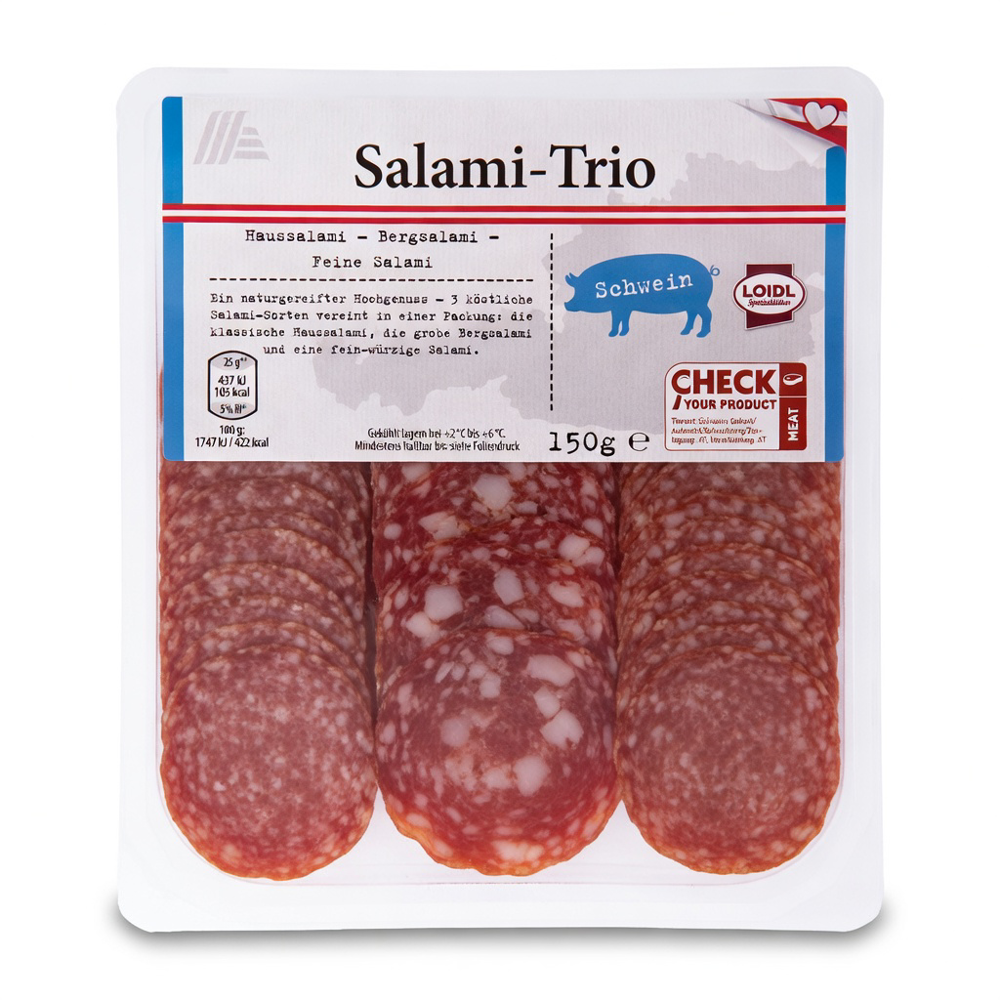 GENUSS 100% AUS ÖSTERREICH Salami Trio