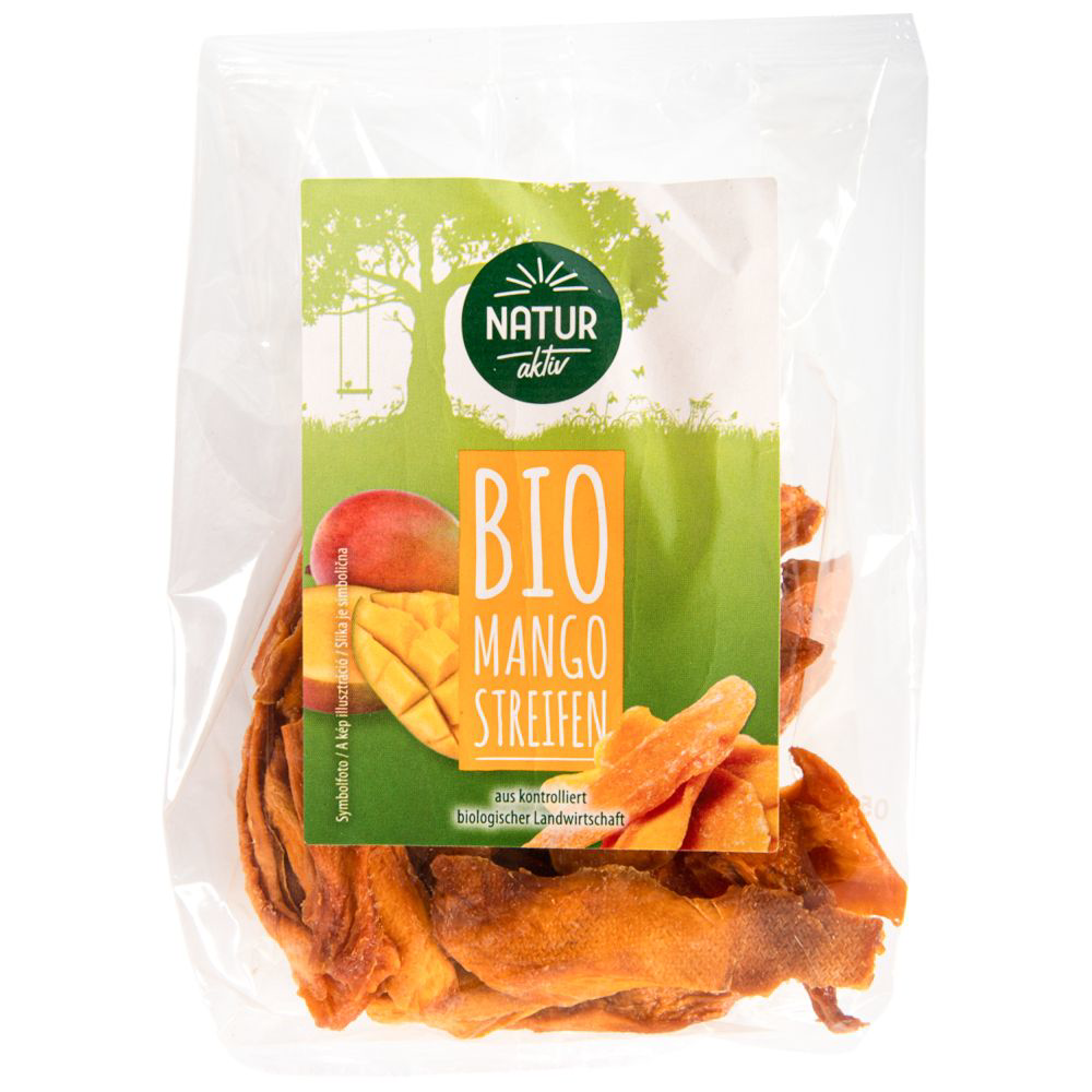ROKSH Trockenfrüchte NATUR AKTIV Bio Mango Streifen 100g