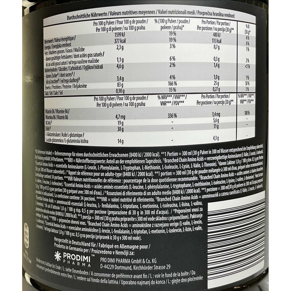 ROKSH Hausapotheke &amp; Sportnahrung CRANE Whey Protein Shake Vanille