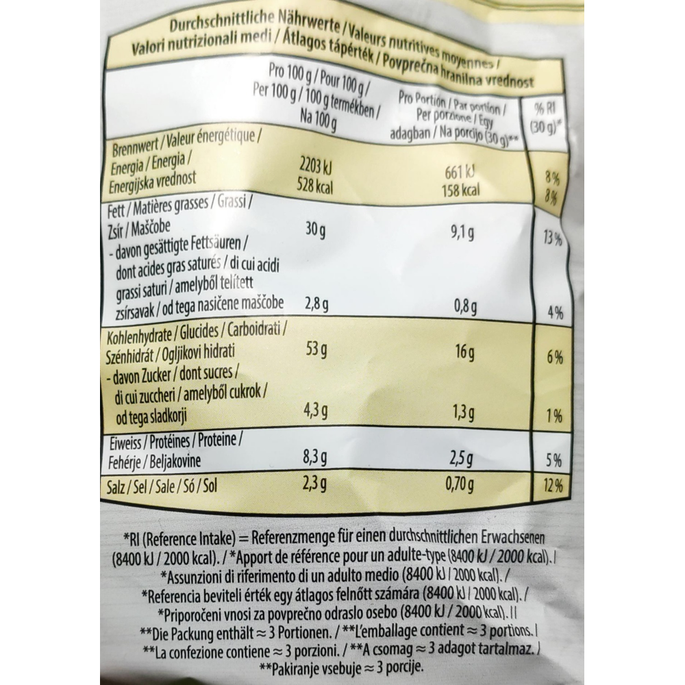ROKSH Chips SNACK FUN Hummus Chips Sour Cream und Herbs 100g