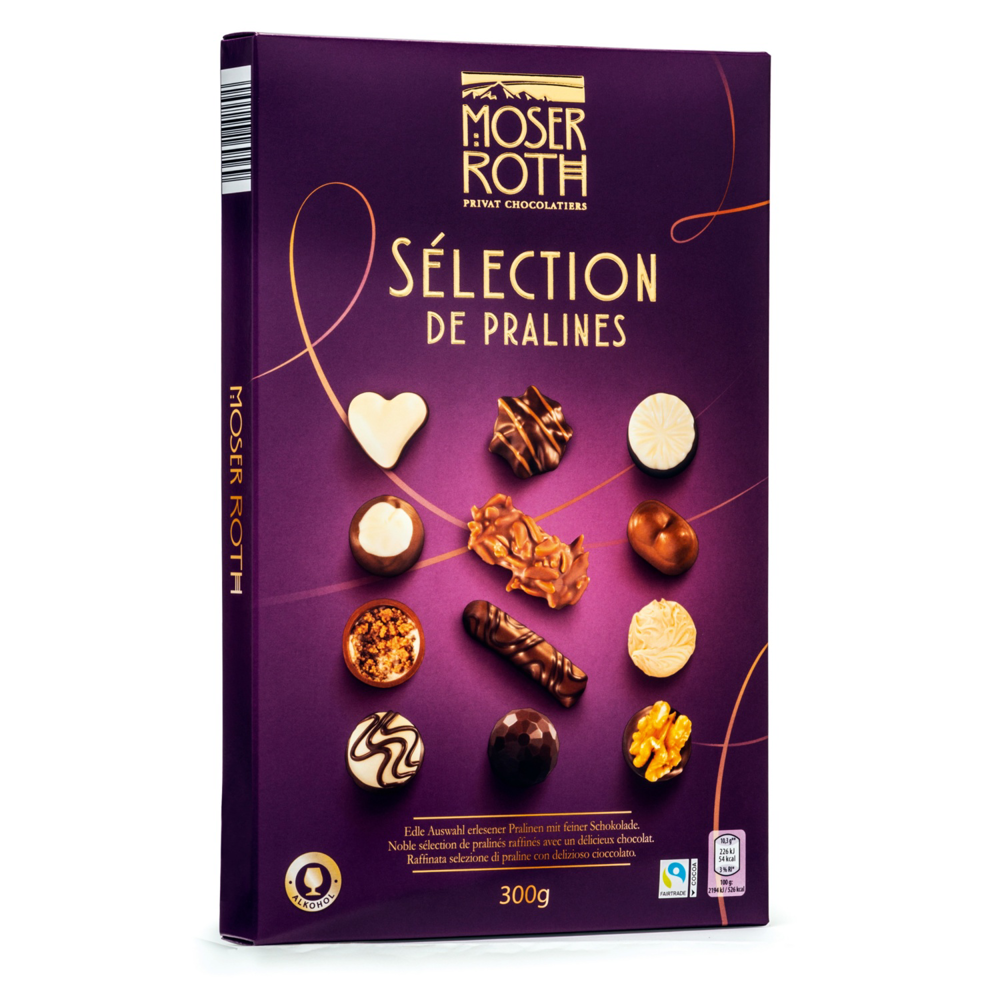 ROKSH Pralinen MOSER ROTH Pralinenmischung mit Alkohol 300g
