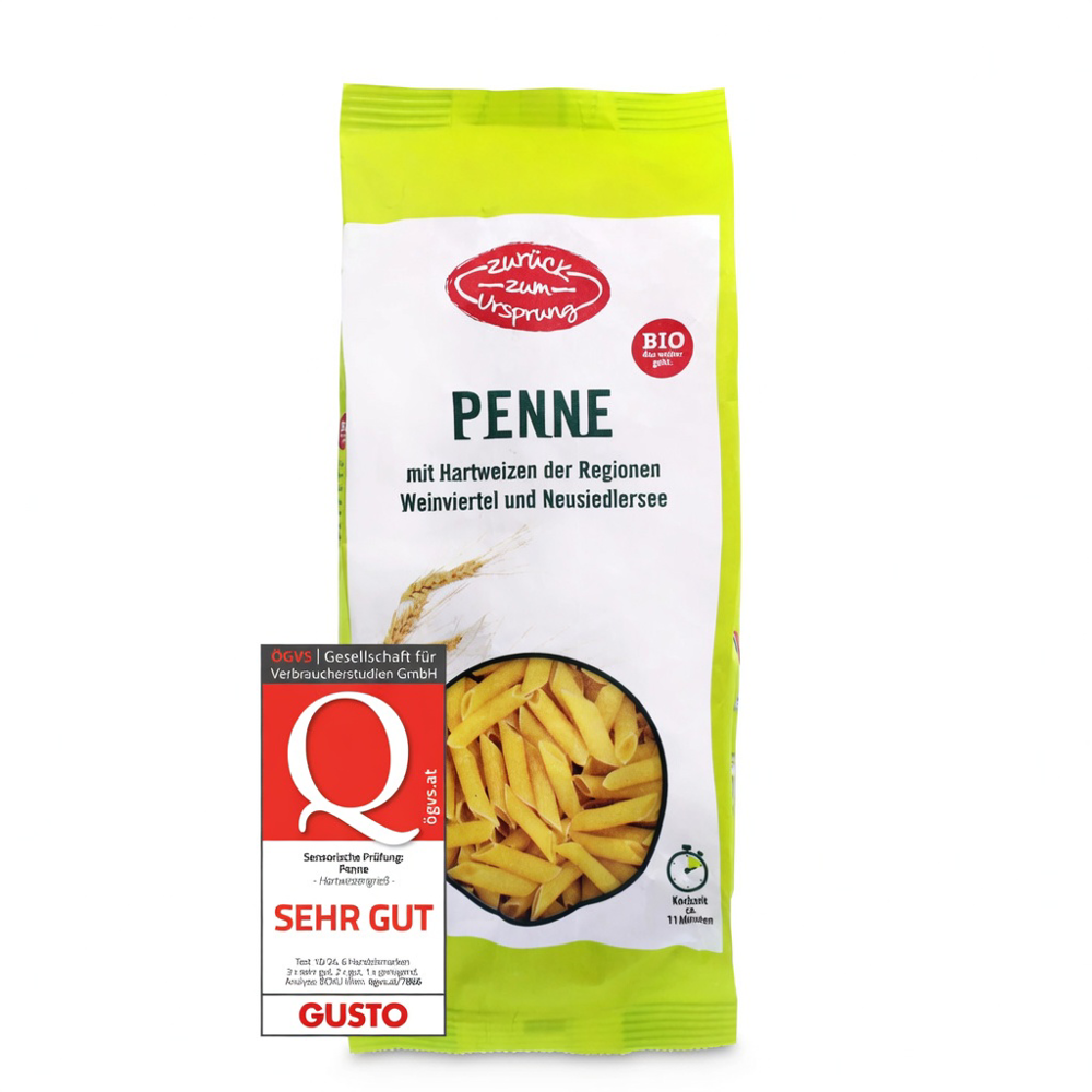 Zurück zum Ursprung Penne Bio