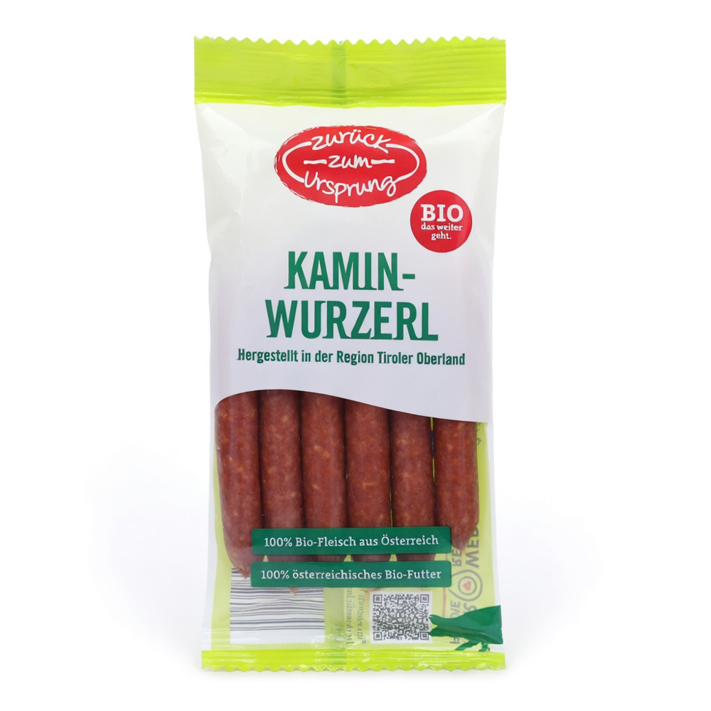 ZURÜCK ZUM URSPRUNG Kaminwurzerl Bio