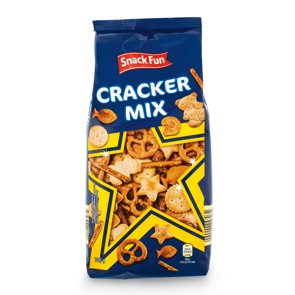 ROKSH Salzgebäck & Kräcker SNACK FUN Cracker Mix 300g