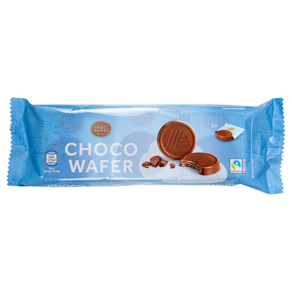 ROKSH Waffeln FINEST BAKERY Choco Wafers 144g