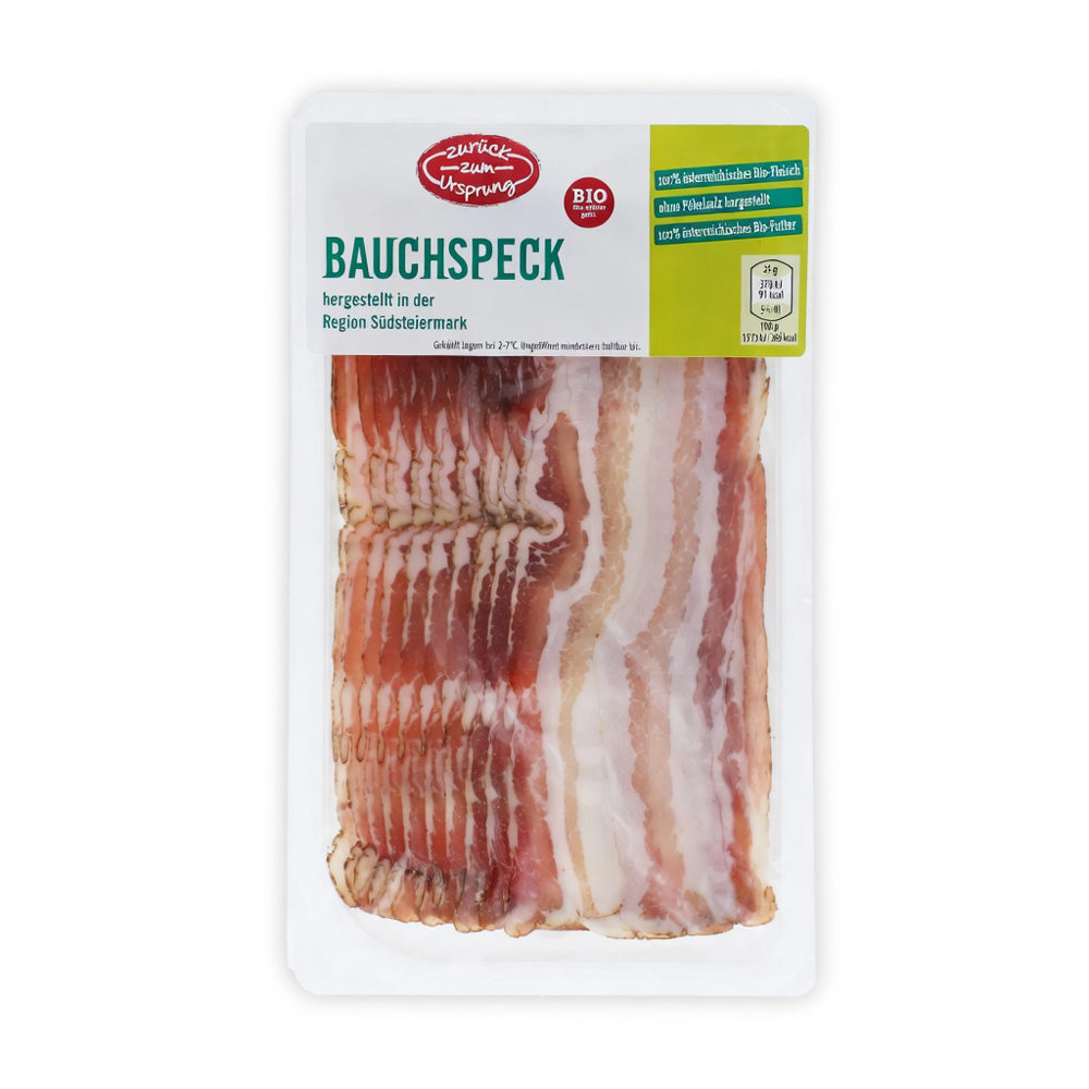 ZURÜCK ZUM URSPRUNG Bauchspeck Bio