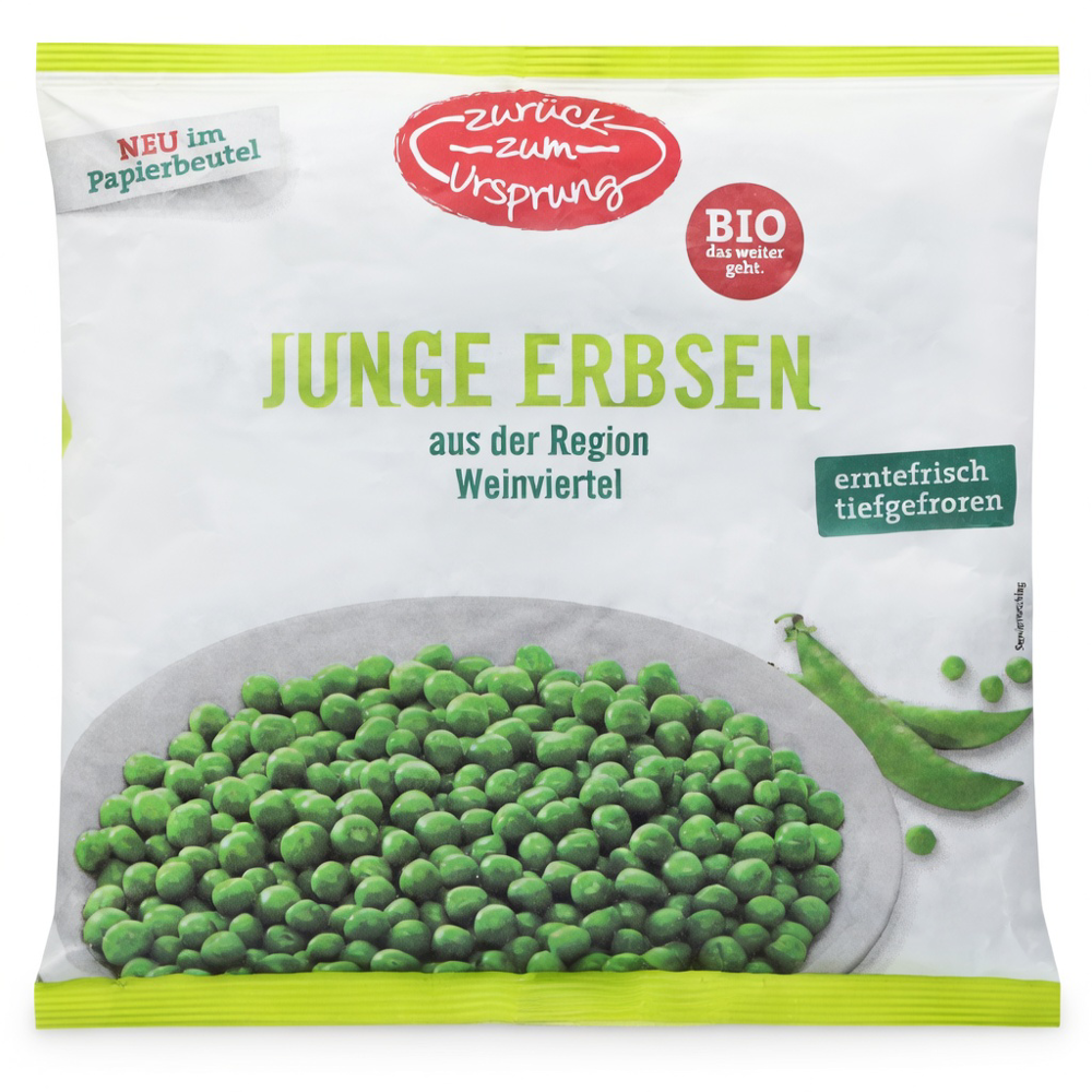 Zurück zum Ursprung Erbsen Bio