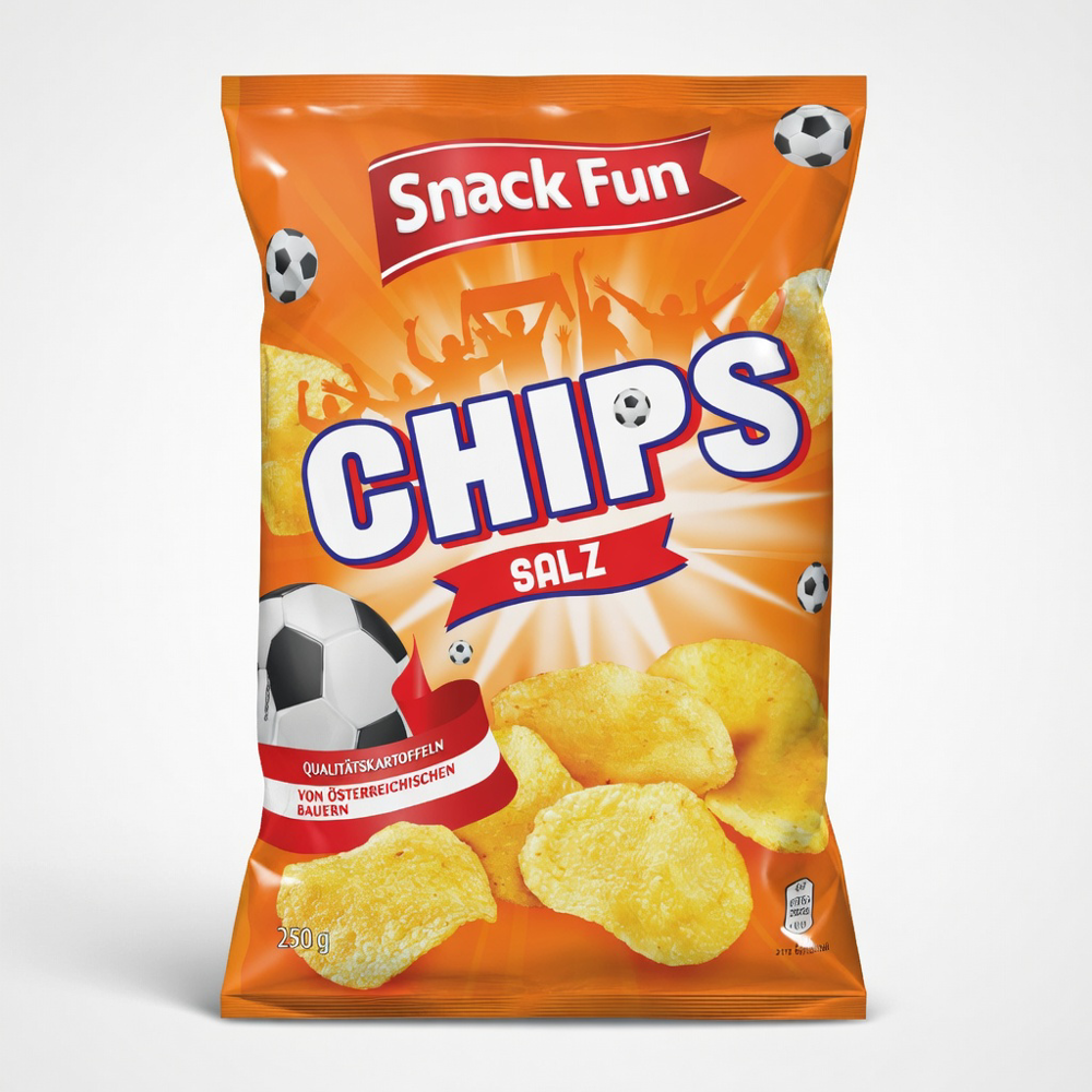 Kartoffelchips Salz