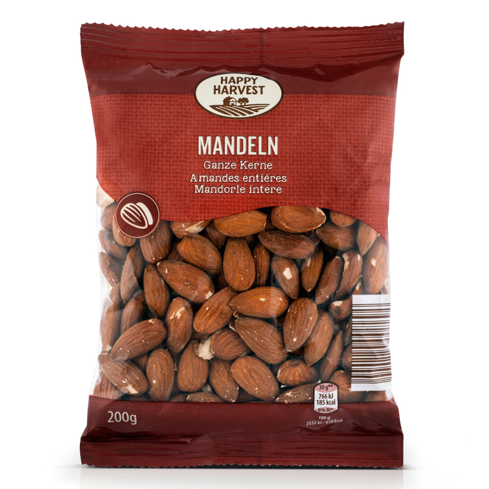 ROKSH Nüsse BELLA Mandeln gestiftelt 200g
