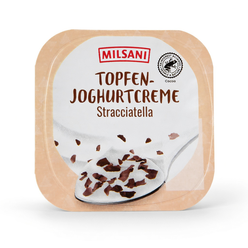 Milsani Topfencreme Stracciatella
