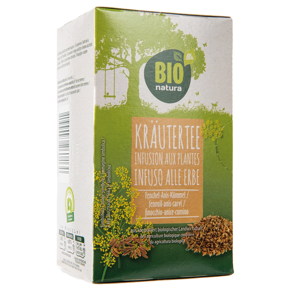 ROKSH Tee BIO NATURA Kräutertee Fenchel-Anis-Kümmel 40g HOFER