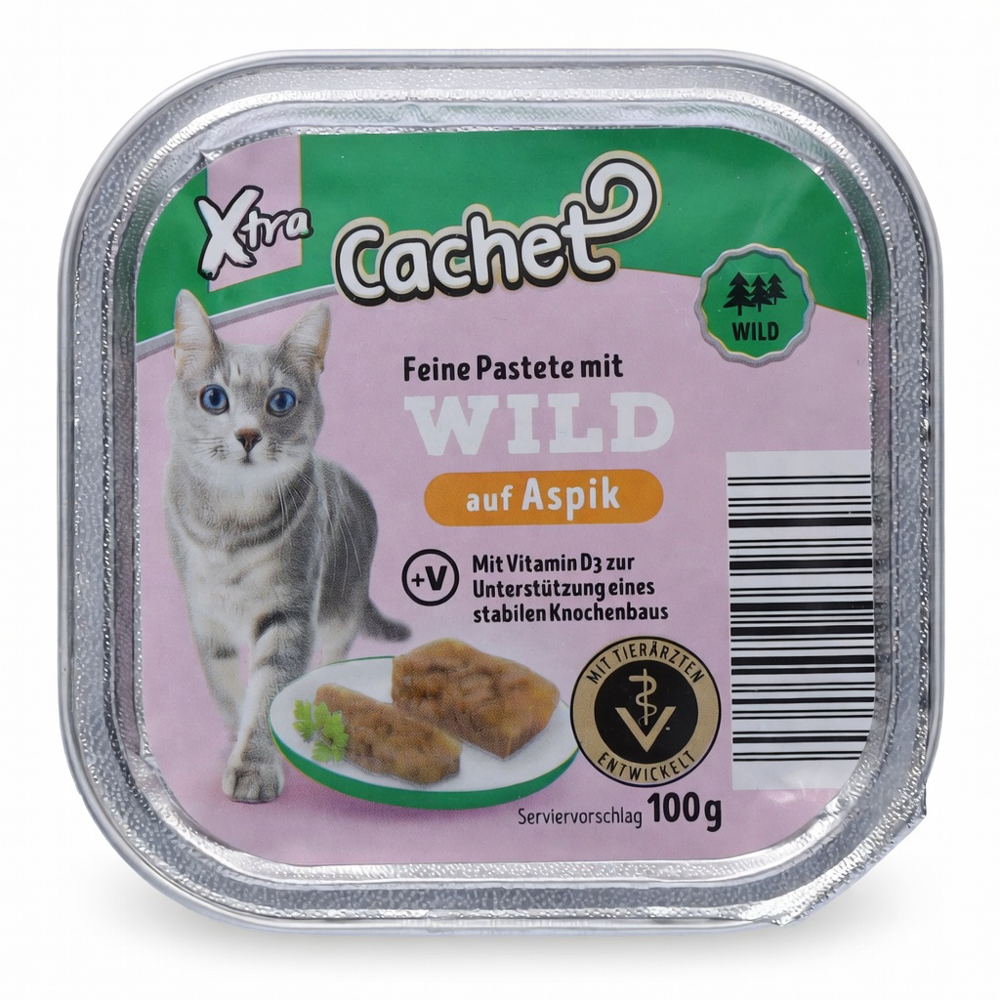 CACHET Katzenfutternass Wild