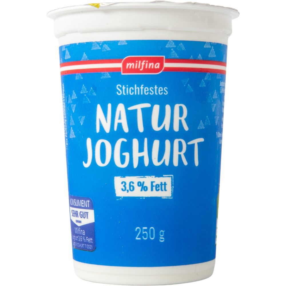 ROKSH Joghurt & Topfen MILFINA Joghurt 3,6 Fett 250g