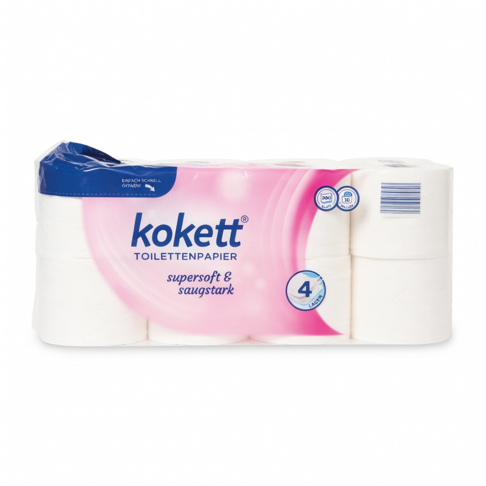 Toilettenpapier 4 Lagig