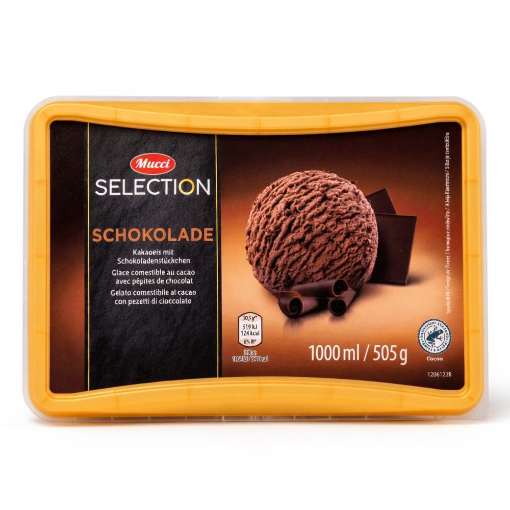 MUCCI Eiscreme Schoko