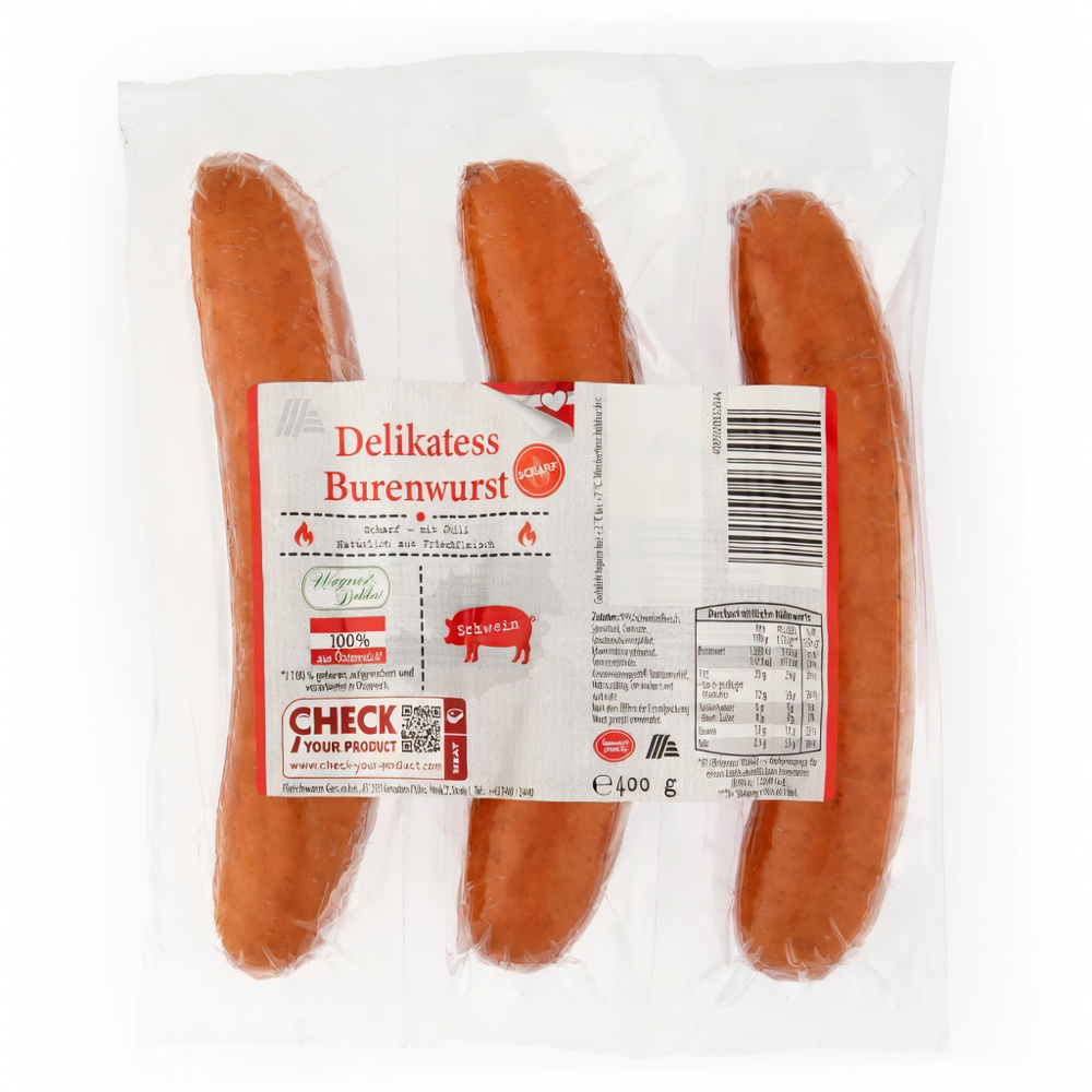 AIBLER Burenwurst Scharf