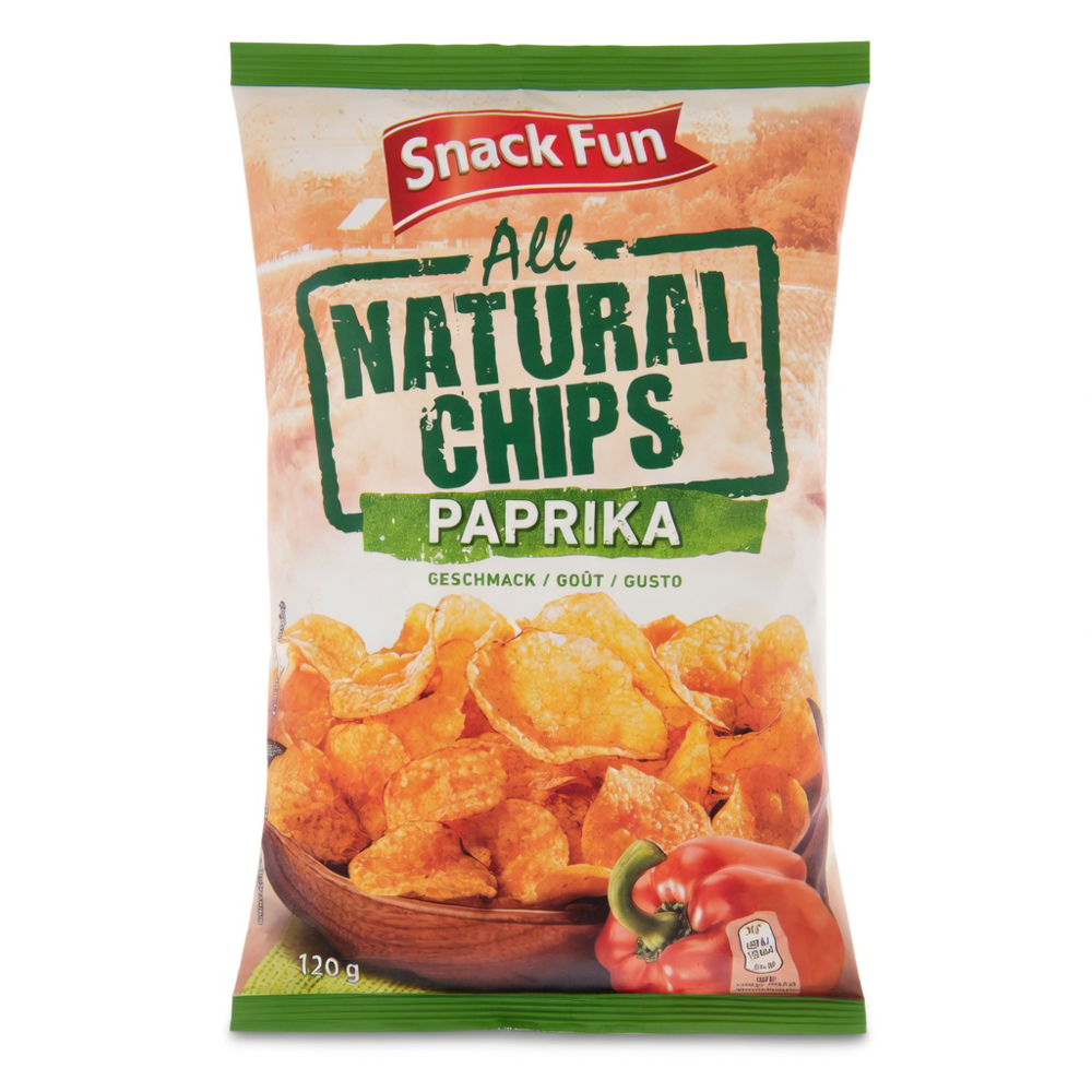 SNACK FUN Kartoffelchips Paprika