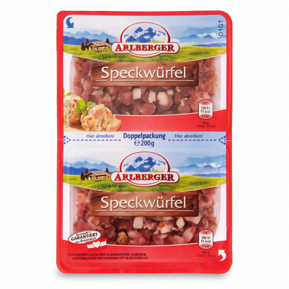 ARLBERGER Speck Wuerfel