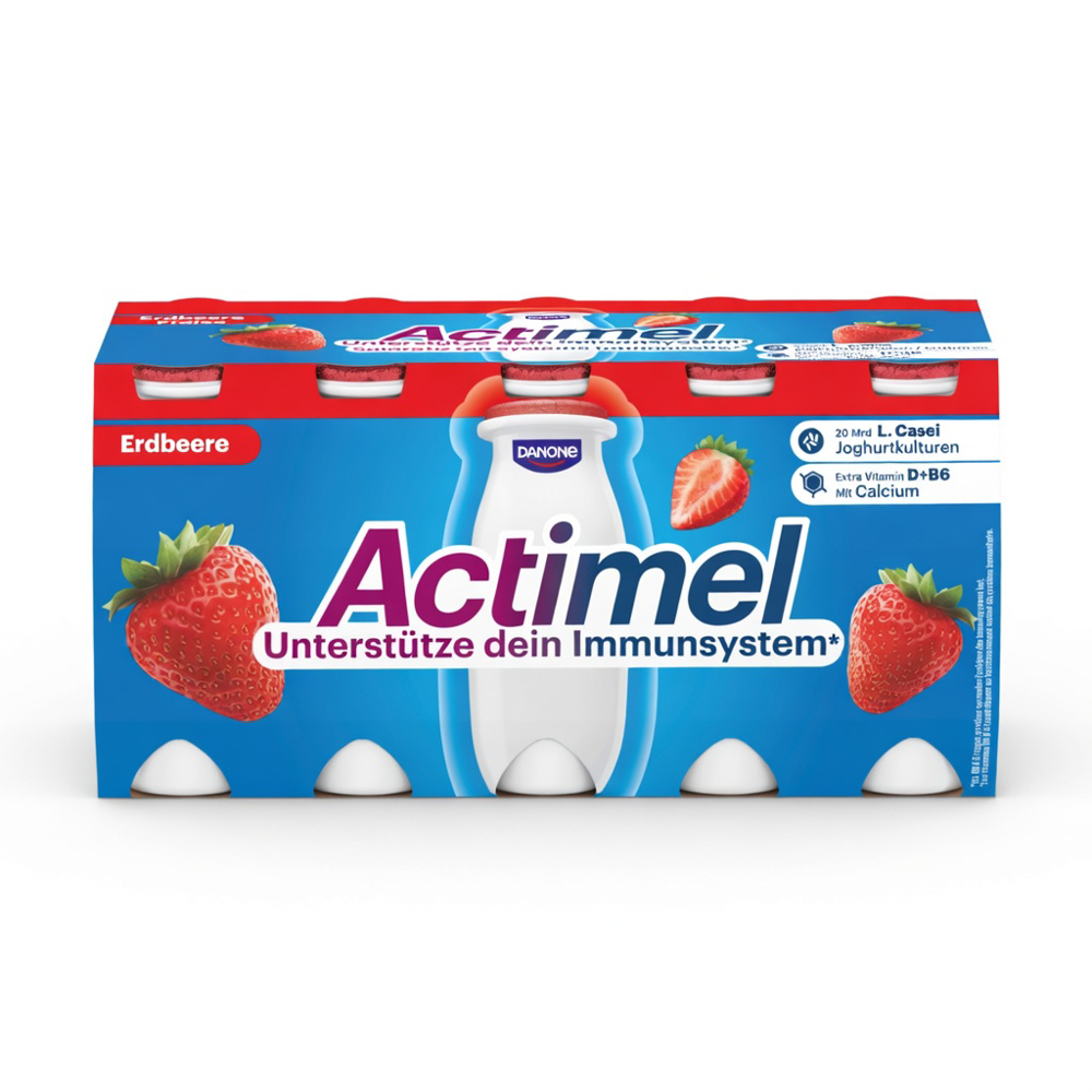 DANONE Actimel Erdbeer Aprikose Banane