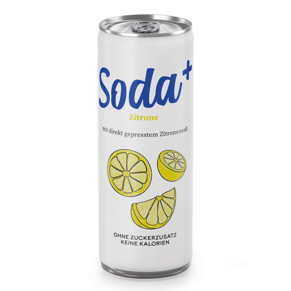 ROKSH Mineralwasser SODA Zitrone 250ml