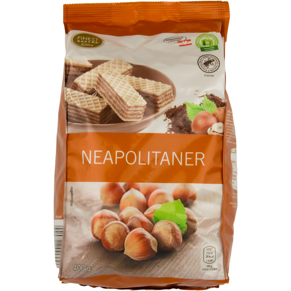 ROKSH Waffeln FINEST BAKERY Waffeln Neapolitaner 400g