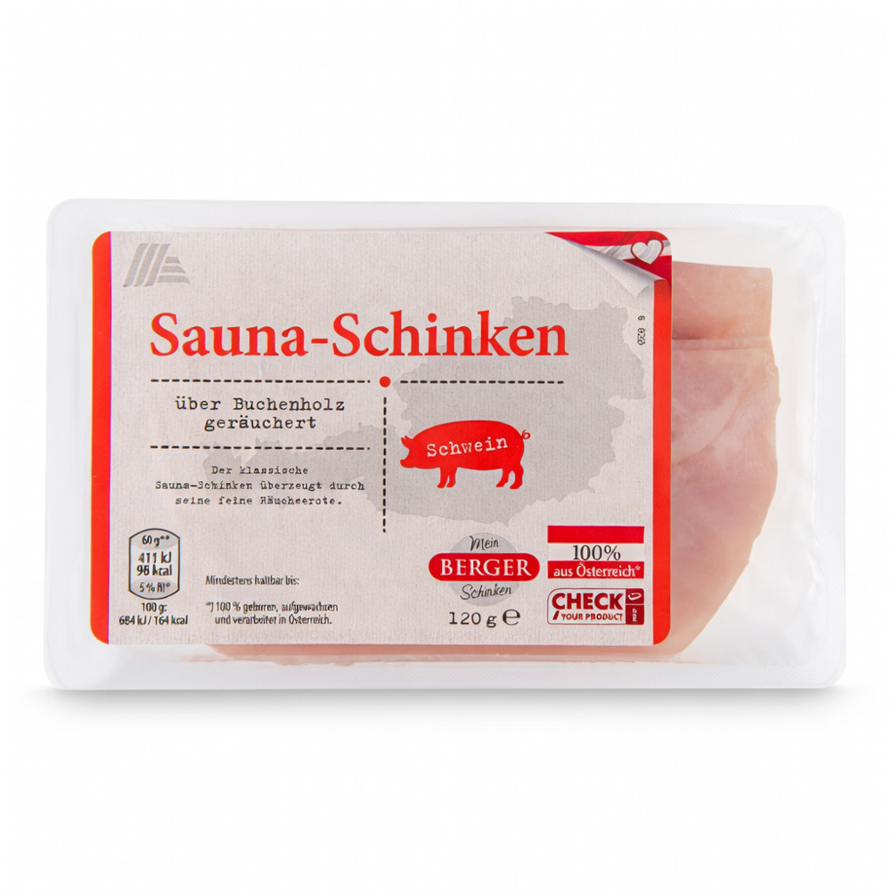 BERGER Schinken Sauna