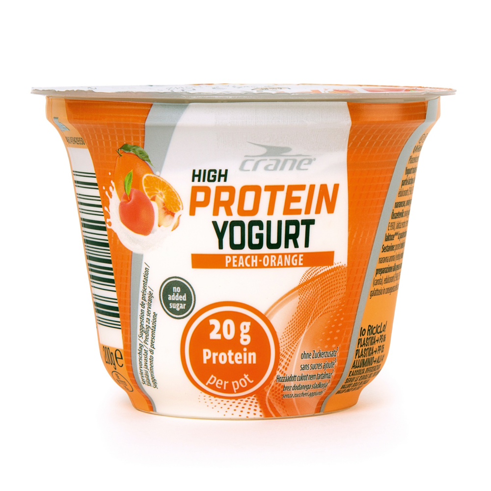 High Protein Yogurt Peach-Orange