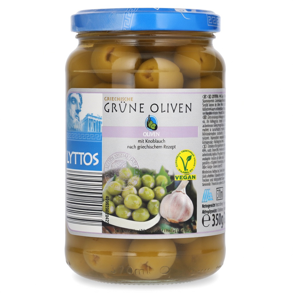 LYTTOS Olive Griechisch Gruen Knoblauch