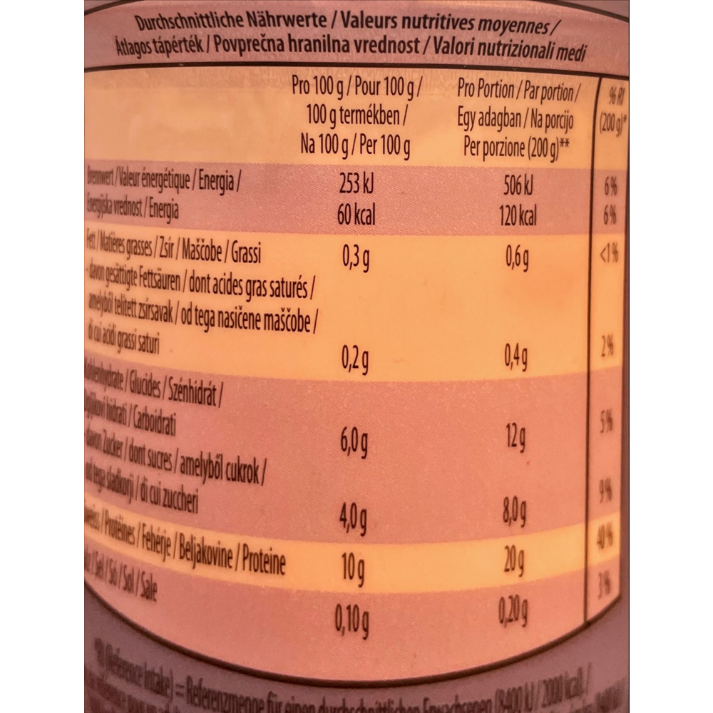 ROKSH Fruchtjoghurt CRANE High Protein Jogurt, Heidelbeere 200g HOFER