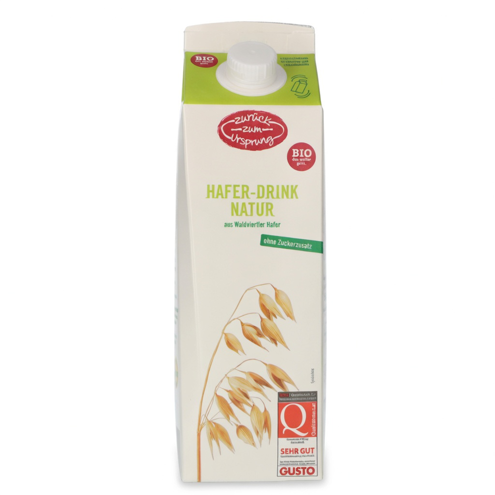 Zurück zum Ursprung Hafermilch Bio