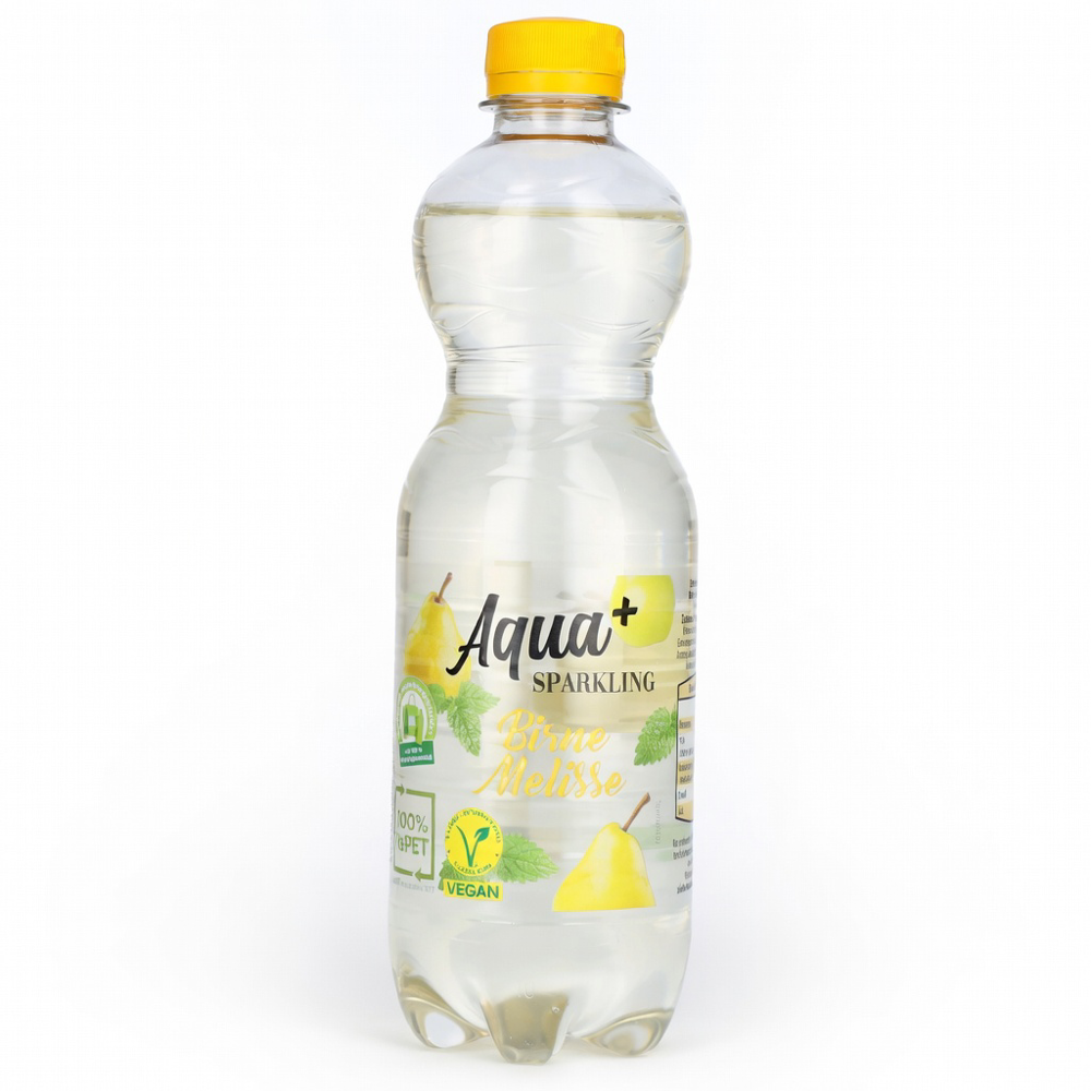 AQUA+ Mineralwasser Birne Melisse