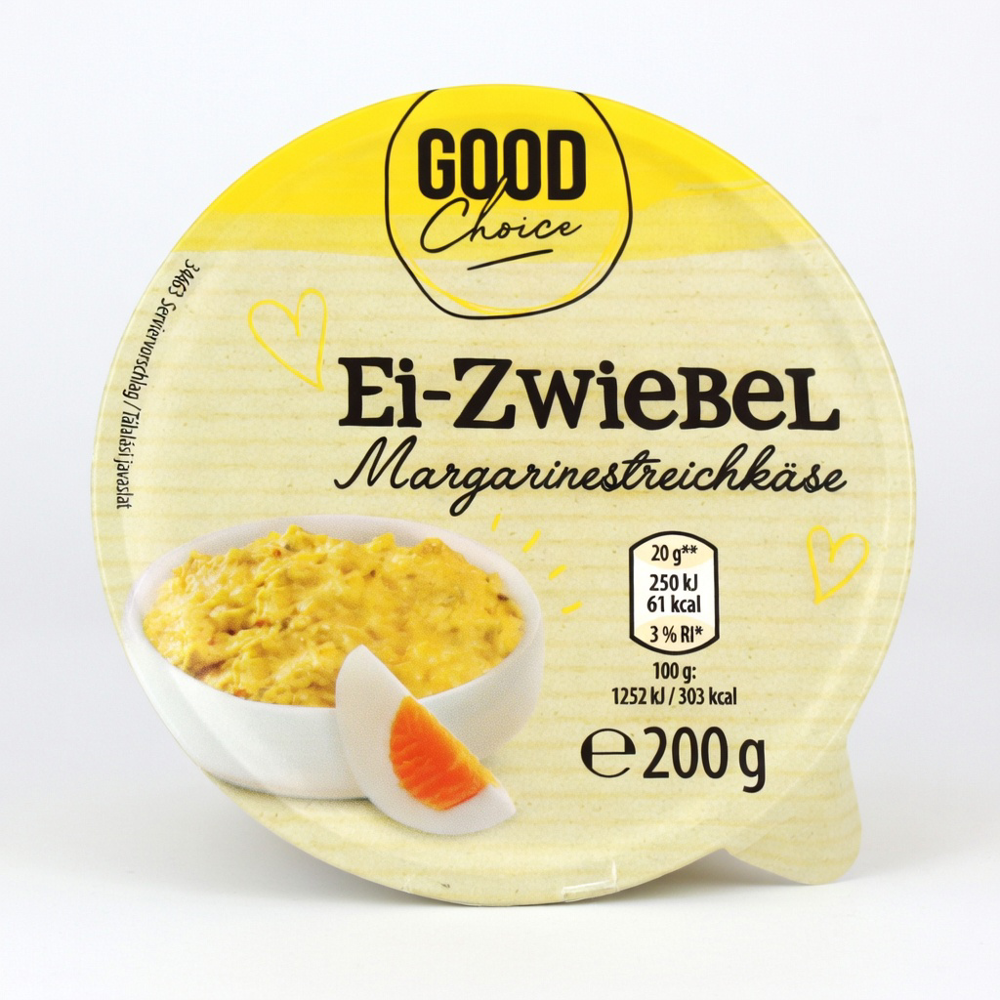 GOOD CHOICE Aufstrich Ei Zwiebel