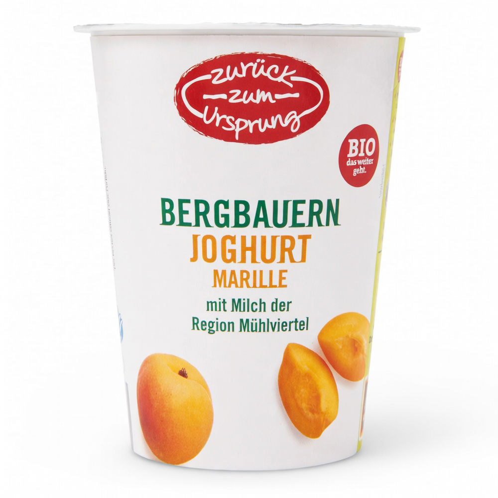 ZURÜCK ZUM URSPRUNG Joghurt Marille Bio