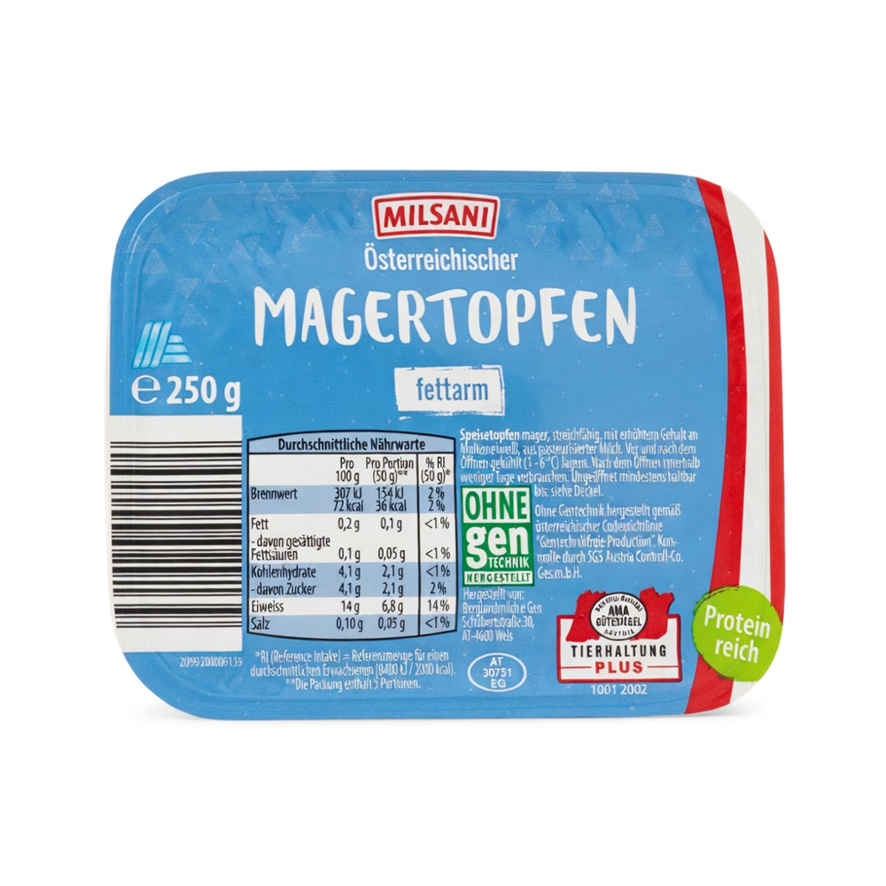 Milfina Speisetopfen Mager