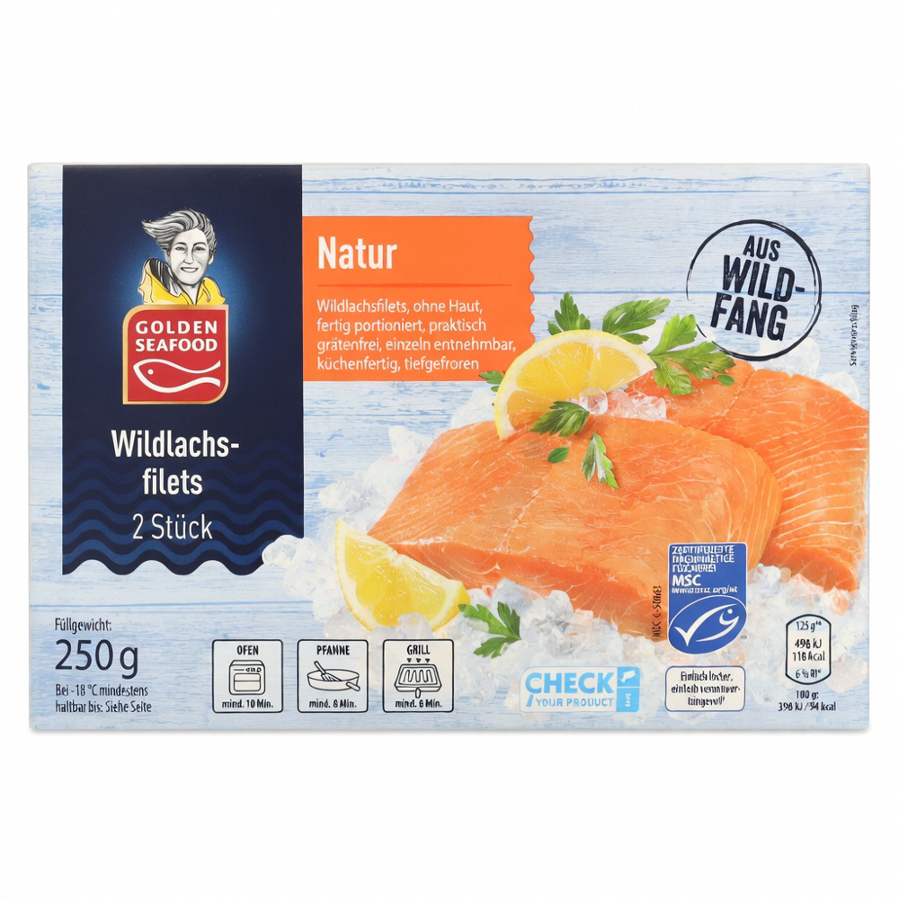 Lachsfilet Wildlachs