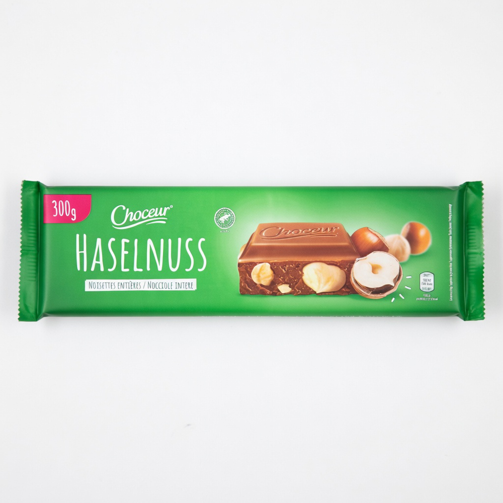 CHOCEUR Tafelschokolade Haselnuss