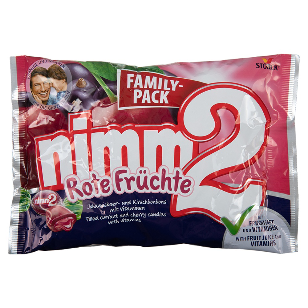 ROKSH Bonbons & Kaugummi NIMM 2 Rote Früchte 375g