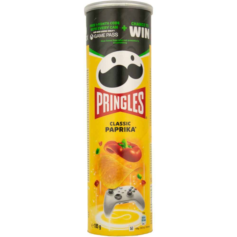 ROKSH Chips PRINGLES Knabbergebäck Classic Paprika 185g HOFER