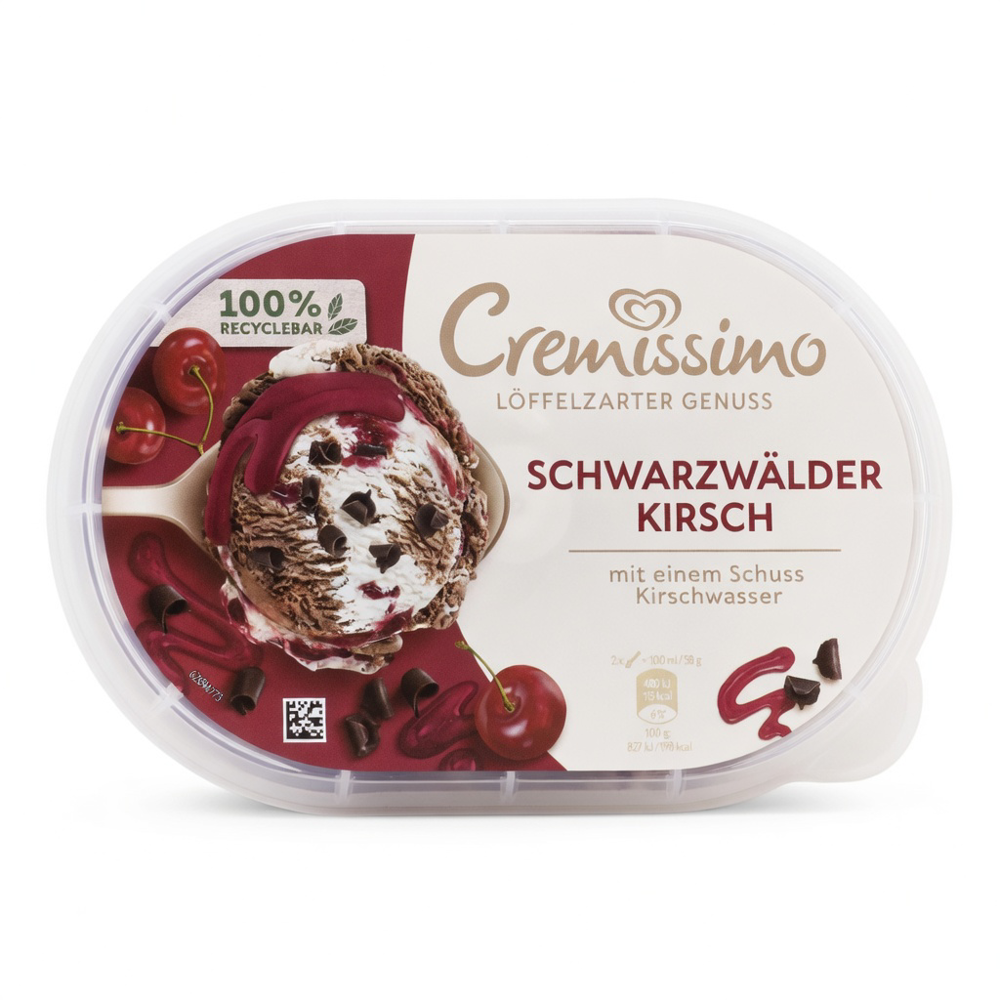 CREMISSIMO Eiscreme Schwarzwaelder Kirsch