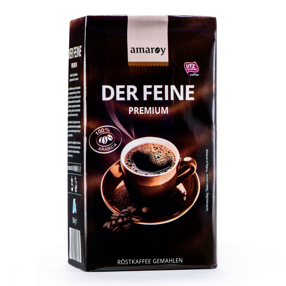 ROKSH Kaffee, Kakao & Co AMAROY Der Feine Premium Kaffee 500g HOFER